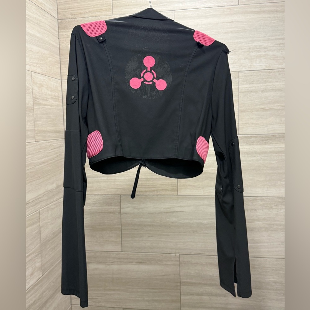 Lip Service Cybertronic Ragdoll Black and Pink Jacket